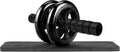 Abdominal Wheel,  for Abdominal Exercise Machine, Abs Workout Equipment, Core Strengthening Trainer Fitness Belly Training, Entrainement maison equipement. accessories gym stuff