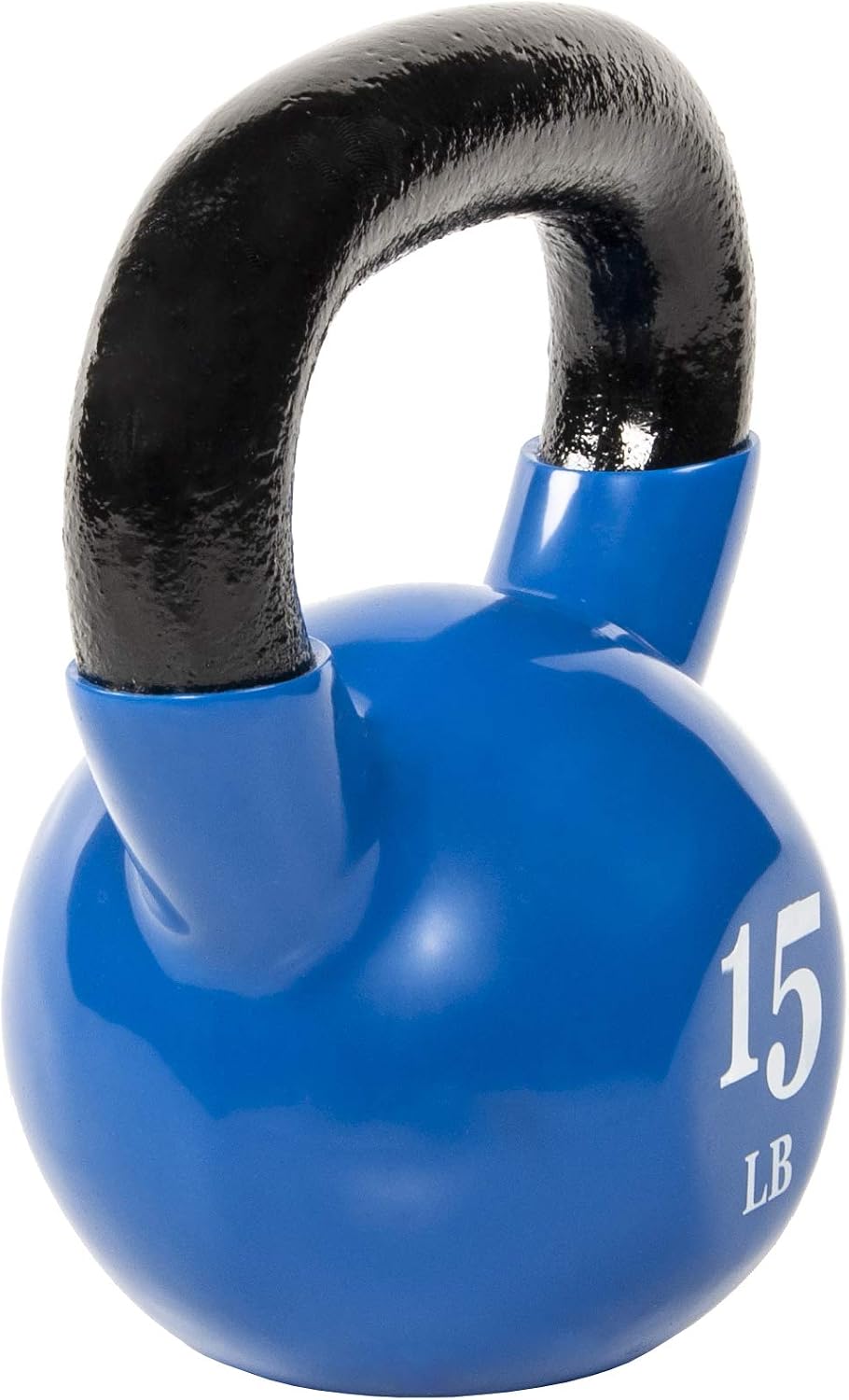 All-Purpose Color Vinyl Coated Kettlebell, 5-50 Pounds