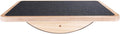 Professional Wooden Balance Board, Rocker Board, Wood Standing Desk Accessory, Balancing Board for Under Desk, Anti Slip Roller, Core Strength, Stability, Office Wobble Boards
