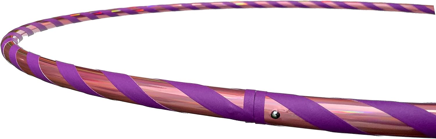 36" Purple Hula Hoop for Fitness, Dance and Fun | Lighter Weight at 11 oz | Made in The