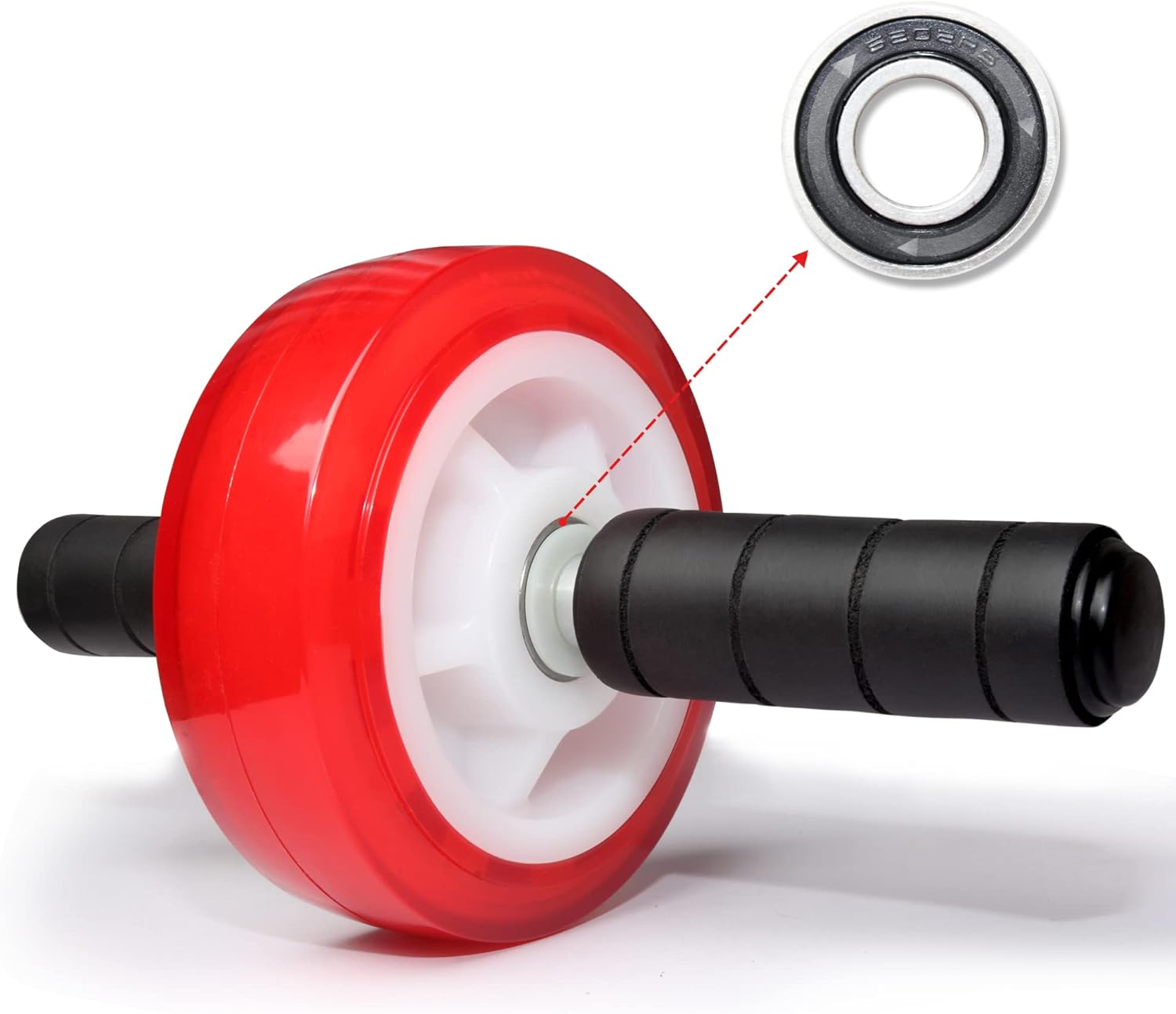 Wheel, Core Exercise Equipment - 880 lbs Weight acity, No Noise Ab Wheel for Home Gym Workout