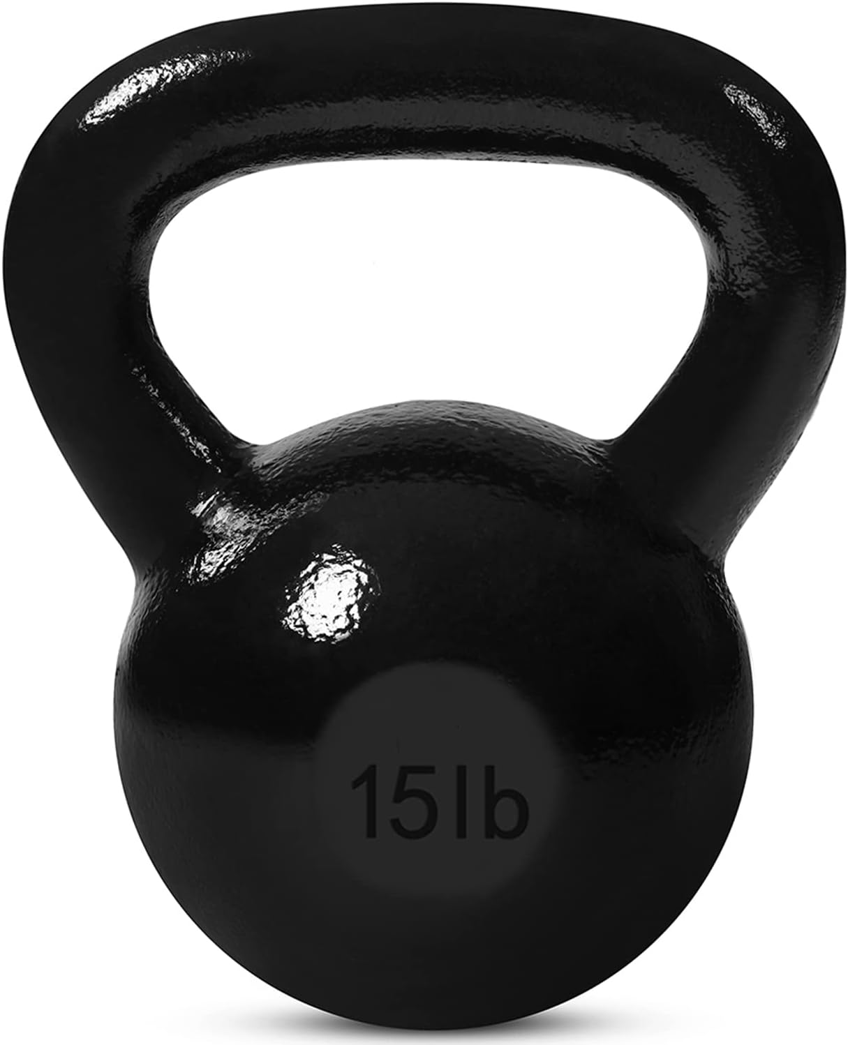 Kettlebell Weights Cast Iron -5-60lbs Weight Options - Ballistic Exercise, Core Strength, Functional Fitness, Weight Training Set - Free Weight, Equipment Accessories
