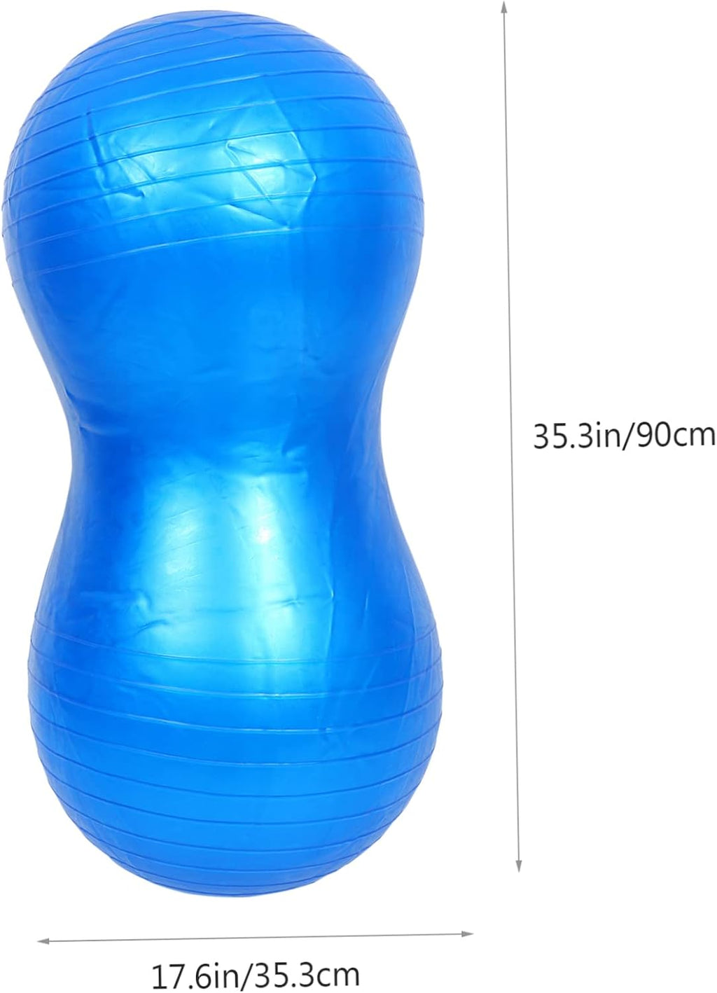 Balance Fitness Ball with Pump Stability Trainer for Exercise Yoga and Sensory Integration for Boys and Inflatable Yoga Roller Ball for Home and School Use