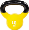 All-Purpose Color Vinyl Coated Kettlebell, 5-50 Pounds