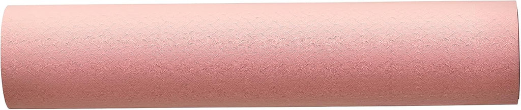 1/4 Inch Thick TPE Exercise Yoga Mat with Carrying Strap