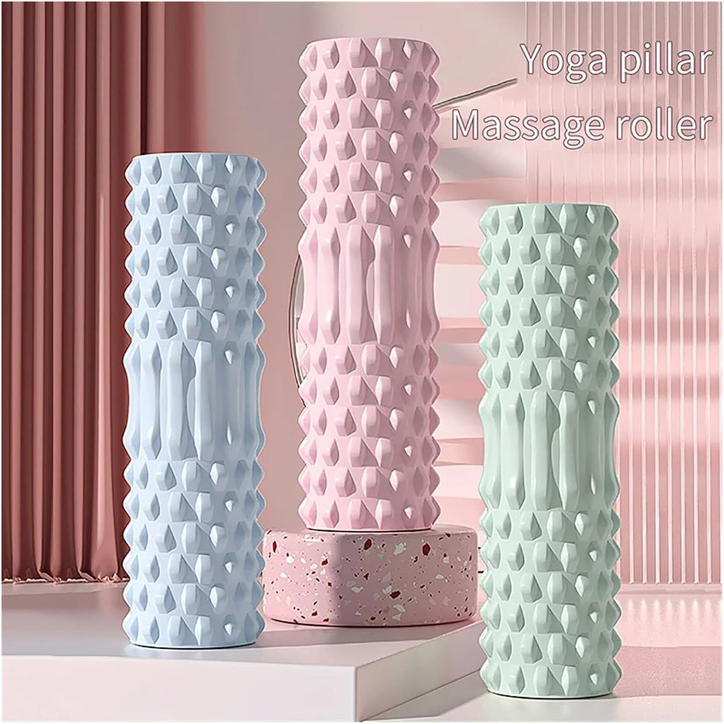 Foam Rollers For Muscle Massage - HIGH-Density Back Foam Roller For Back Pain Relief & Muscle Recovery In Legs & Arms