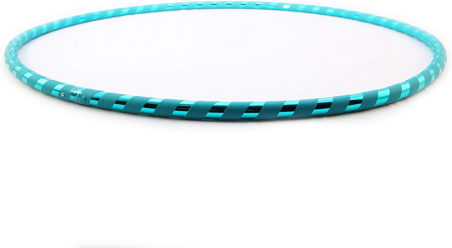 The  Beginner Hoop: Weighted Fitness Hula-Hoop for Adults Weight Loss, Waist Exercise Ring for Cardio & Core, Adjustable Quality Detachable Hula Shaper for Beginners, Made in