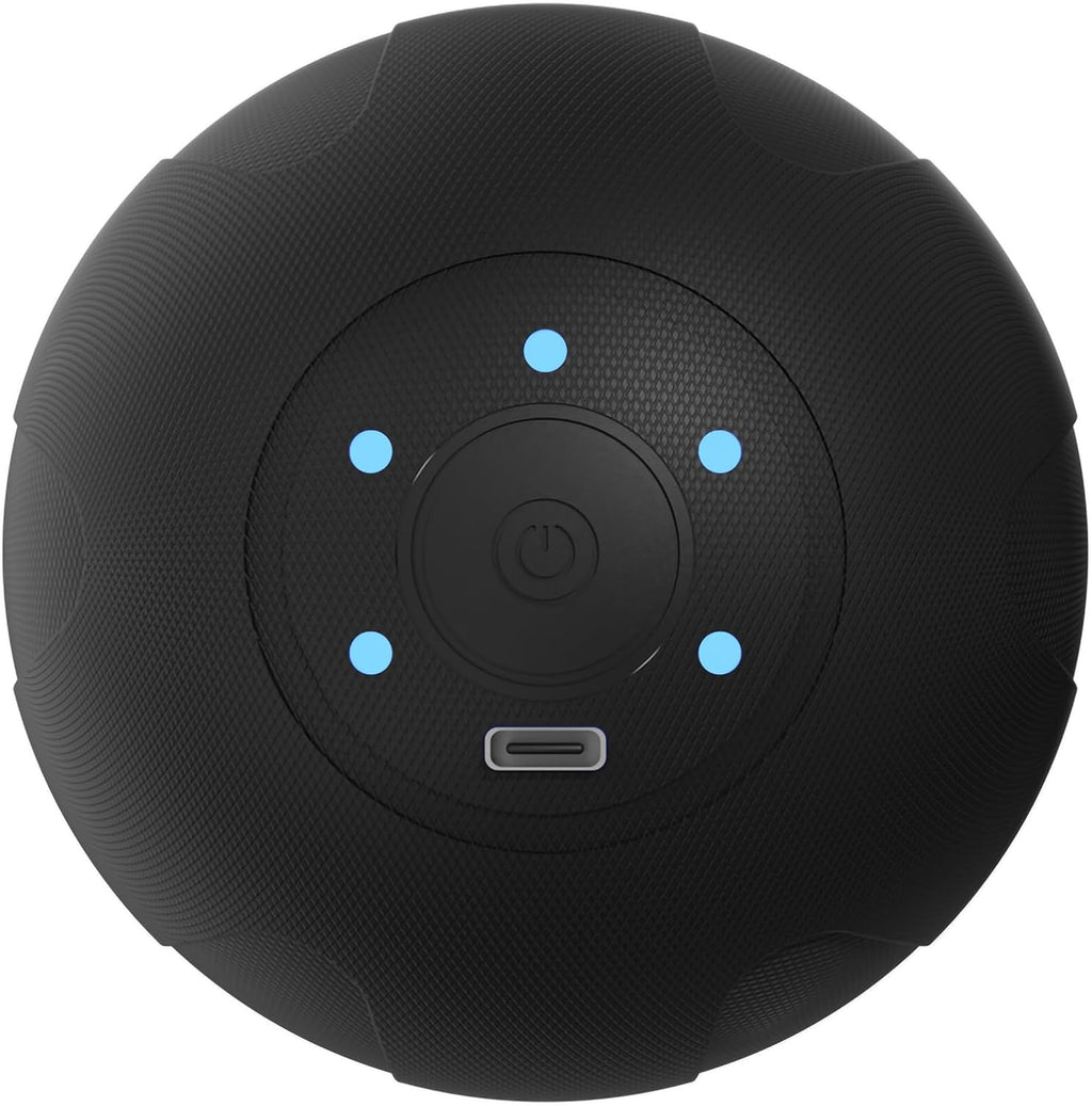 Vibrating Massage Ball with 5-Speed Mode for Muscle Recovery, Myofascial Release - Deep Tissue Massage Ball for Trigger Point Massage - Mobility Ball Back & Hip Flexor Release Tool