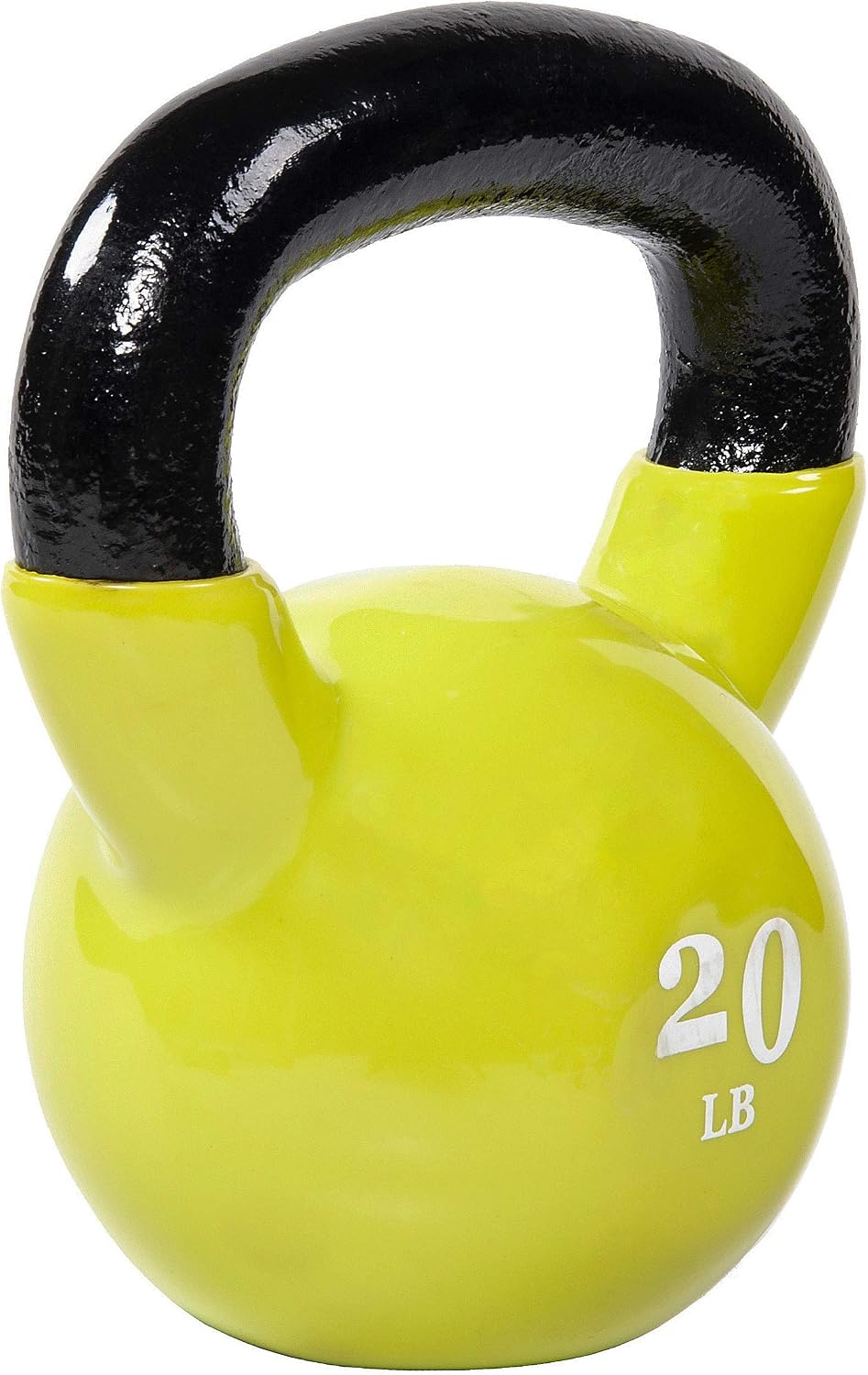 All-Purpose Color Vinyl Coated Kettlebell, 5-50 Pounds