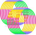 Toy Hoop Detachable Plastic Hoops Exercise Equipment Toy Adjustable Rings for Sports Playing Party Game Dance Pet Training