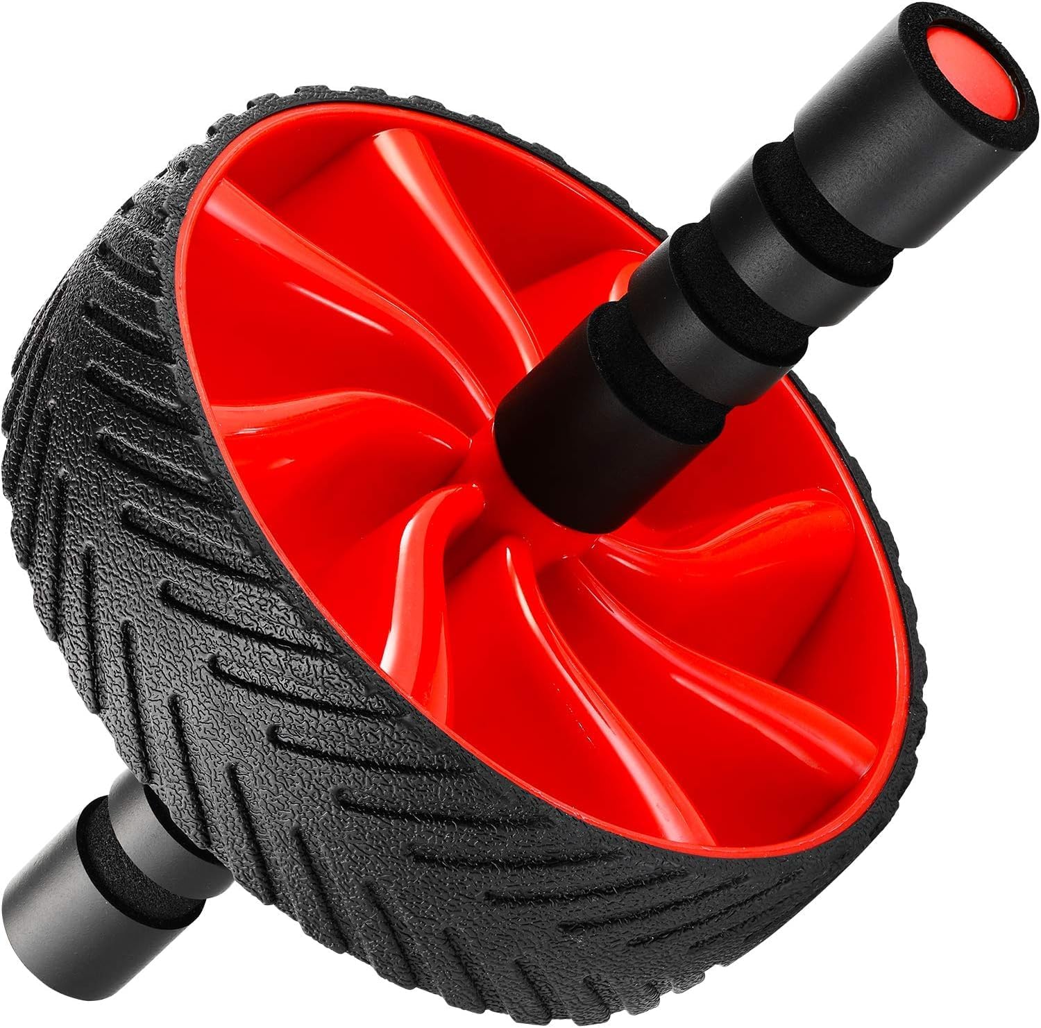 Wheel - Ab Workout Equipment for Abdominal & Core Strength Training, Home Gym Fitness Equipment, Exercise Wheel for Men & Women